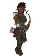 Character Art - Arm Brace Half-Elf Ranger