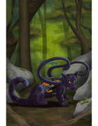 Full Page - Service Warp Cat (Displacer Beast)
