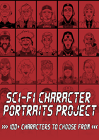 Sci-Fi Character Portraits Project