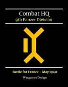 9th Panzer Division, May 1940
