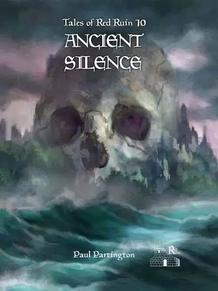Cover of Ancient Silence – A Dragon Warriors Solo Adventure