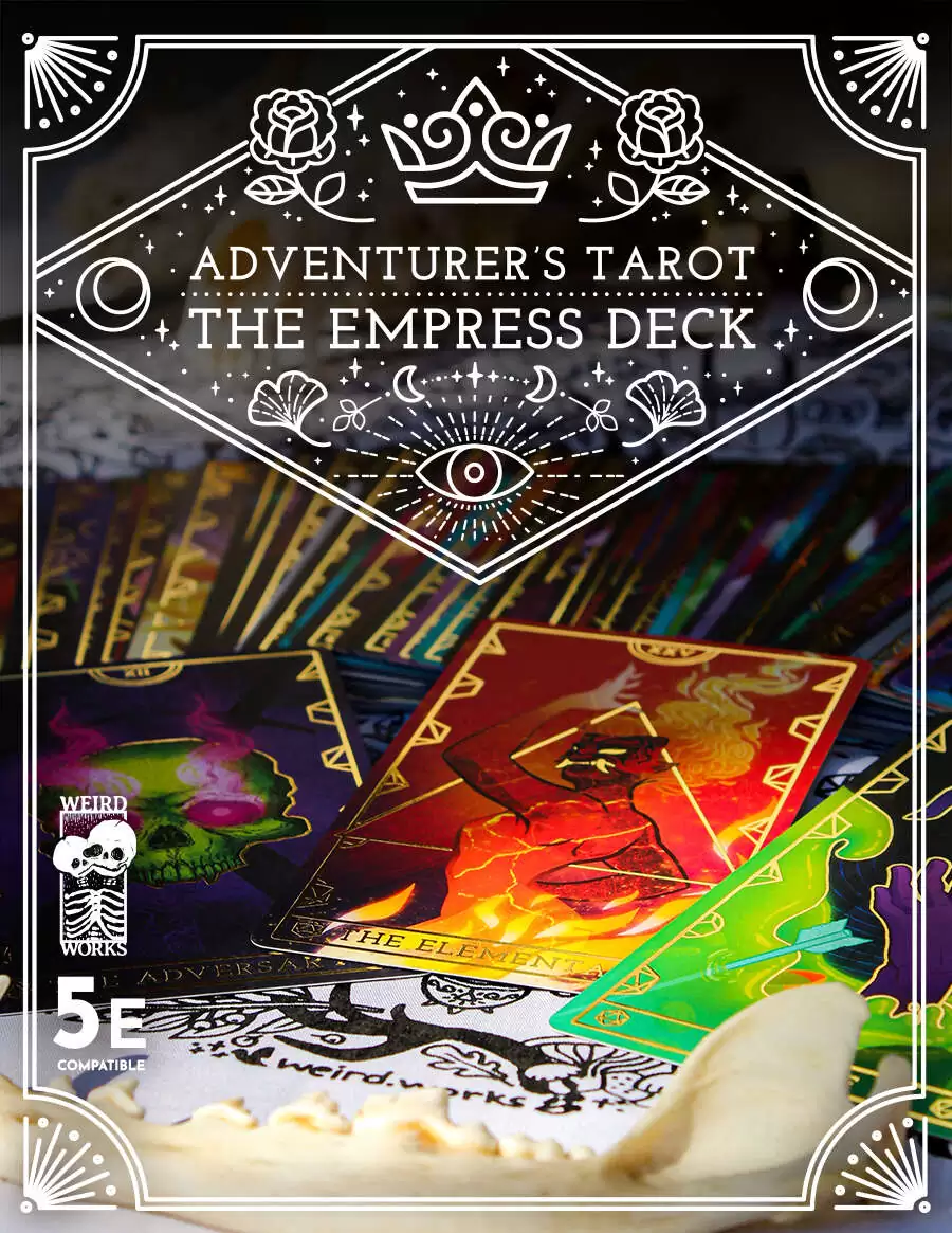 Weird store Works Adventurer's Tarot Empress Deck for TTRPG