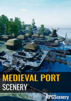 Medieval Port Scenery