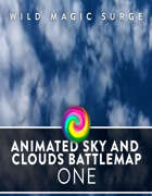 Animated VTT Sky & Clouds Battle Map One