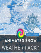 Animated VTT Snow - Token and Weather Pack 1