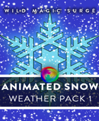 Animated VTT Snow - Token and Weather Pack 1