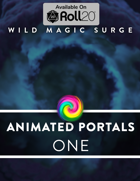 Animated Portal Tokens - One (Available on Roll20)