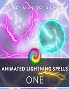 Animated VTT Lightning Spells One