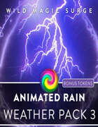 Animated VTT Rain - Weather Pack 3