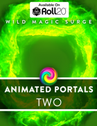 Animated Portal Tokens - Two (Available on Roll20)