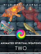 Animated Spiritual Weapons - Two (Available on Roll20)