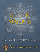 Lesser Magick Spell Cards