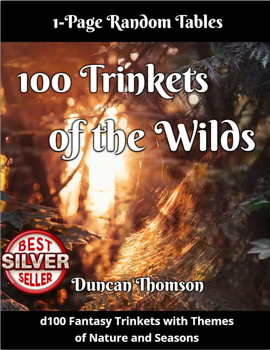 100 Trinkets of the Wilds - Fantasy Tables