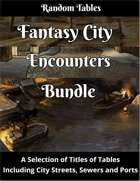 Fantasy City Encounters Bundle [BUNDLE]