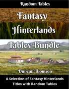 Fantasy Hinterlands Tables Bundle [BUNDLE]