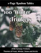 100 Winter Trinkets - Fantasy Tables