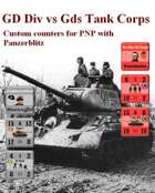 Custom PanzerBlitz counters for GD Panzer Grenadier & 5th Guards Tank Corps