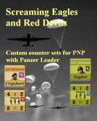 Custom Panzer Leader counters for U.S. 101 Airborne & British 1st Airborne division