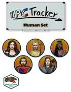 NPC Tracker: Human Set (40 VTT Tokens)