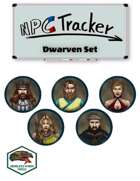 NPC Tracker: Dwarven Set (40 VTT Tokens)