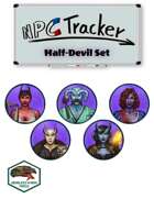 NPC Tracker: Half Devil Set (40 VTT Tokens)