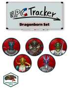 NPC Tracker: Dragonborn Set (40 VTT Tokens)