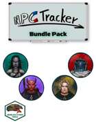 NPC Tracker: Bundle Pack 2 (160 VTT Tokens) [BUNDLE]