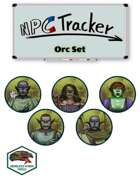 NPC Tracker: Orc Set (40 VTT Tokens)