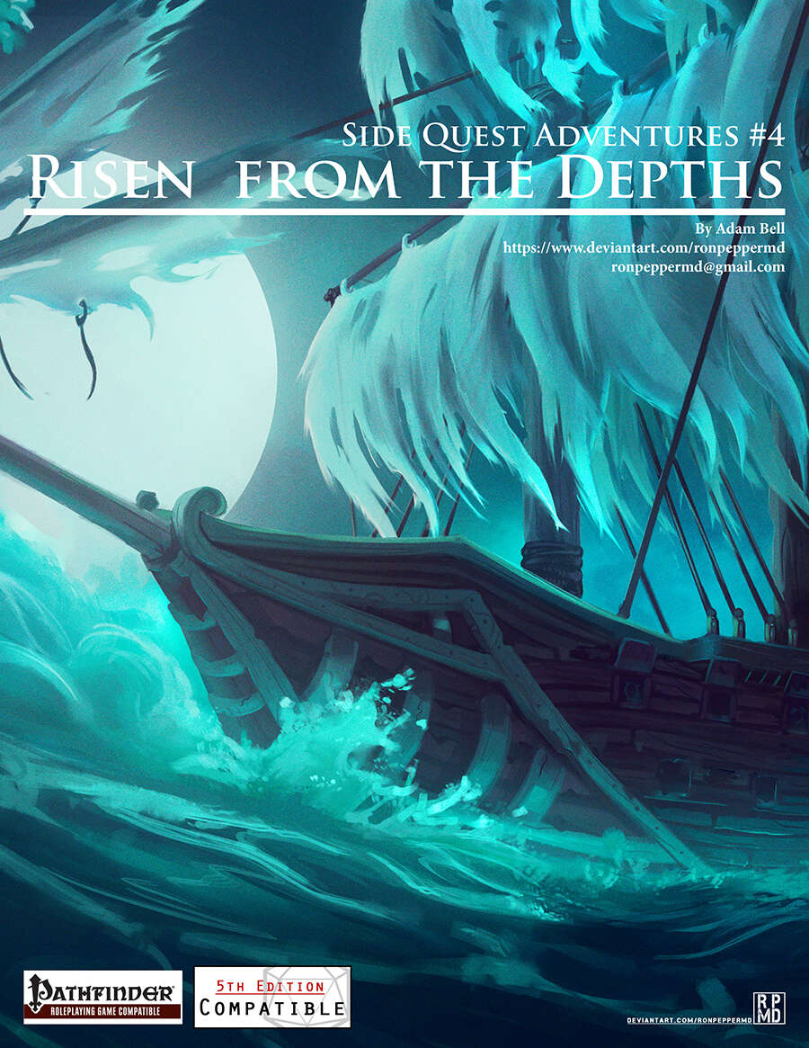 Side Quest Adventures #4: Risen from the Depths - Adam Bell | DriveThruRPG