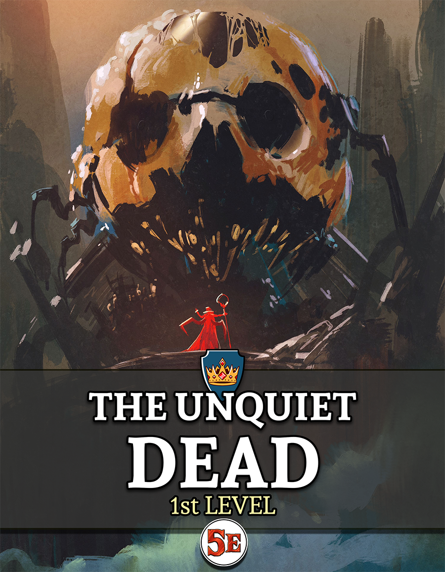 Adventure Pack The Unquiet Dead Adventures Await Studios DriveThruRPG