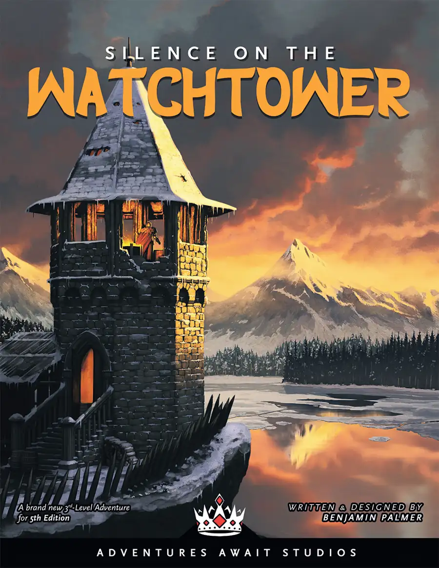 Watchtower Lesson 28 Silence on the Watchtower - Adventures Await Studios | DriveThruRPG