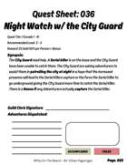 Quest Sheet 036 GM Version