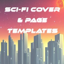 Sci-Fi Cover and Page Templates
