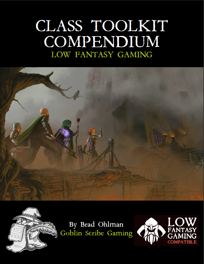 Low Fantasy Gaming: Class Toolkit Compendium - Goblin Scribe