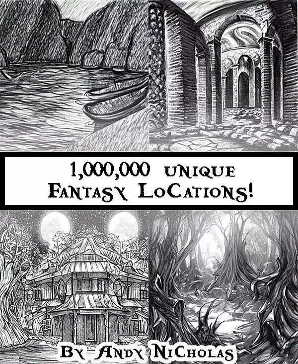 1,000,000 Unique Fantasy Locations!