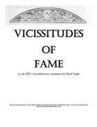 Vicissitudes of Fame