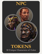 NPC Tokens / Characters of Color