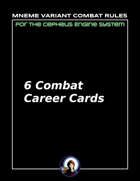 Cepheus Engine 6 Combat Career Cards