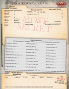 The Secret Files of Section D Character Sheet
