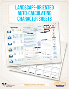 Genesys Landscape Auto Calculating Character Sheets