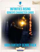 Infinities Rising - Genesys Character Cards - High Fantasy 1