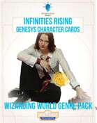 Infinities Rising - Genesys Character Cards - Wizarding World