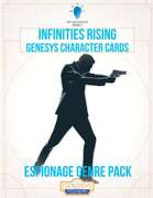Infinities Rising - Genesys Character Cards - Espionage