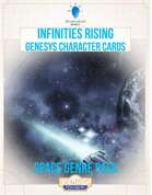 Infinities Rising - Genesys Character Cards - Space