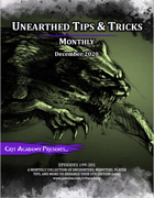 Unearthed Tips and Tricks Monthly: Issue 3 December 2020