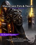 Unearthed Tips and Tricks Monthly: Issue 7 April 2021
