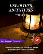 Unearthed Adventures: Volume III