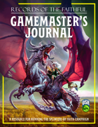 Records of the Faithful: GM's Journal (OSR)