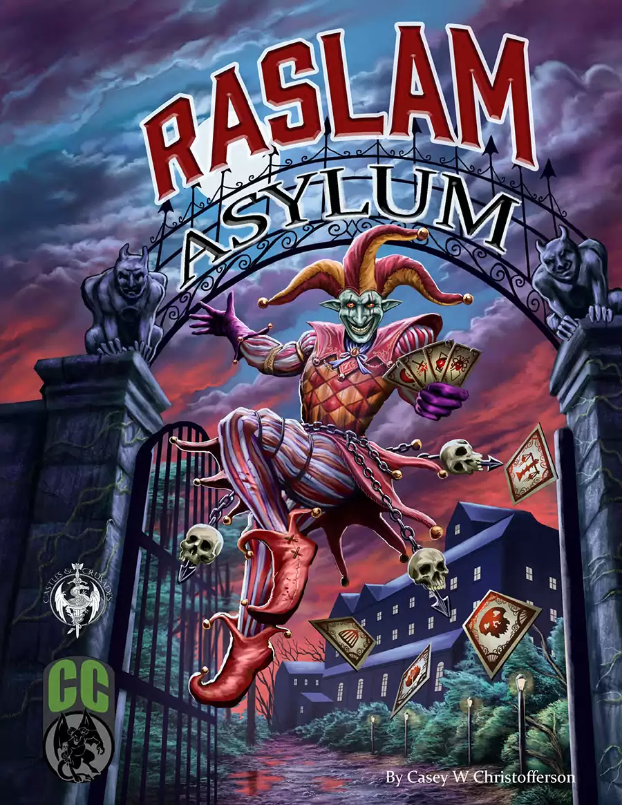 Raslam Asylum (CC) - Frog God Games | Modern Necromancer Games
