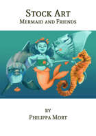 Mermaid and Friends – Stock Art